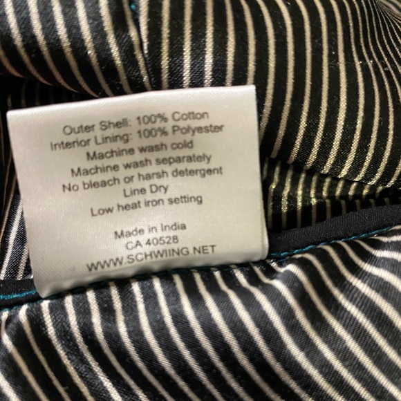 Cute fitted Schwiing Teal Blazer Big Buttons Cuffs Pea Coat Small - Picture 2 of 10